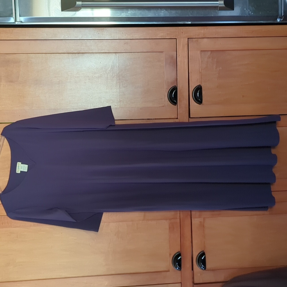 New TravelSmith By Magellan Purple Dress Large Petite